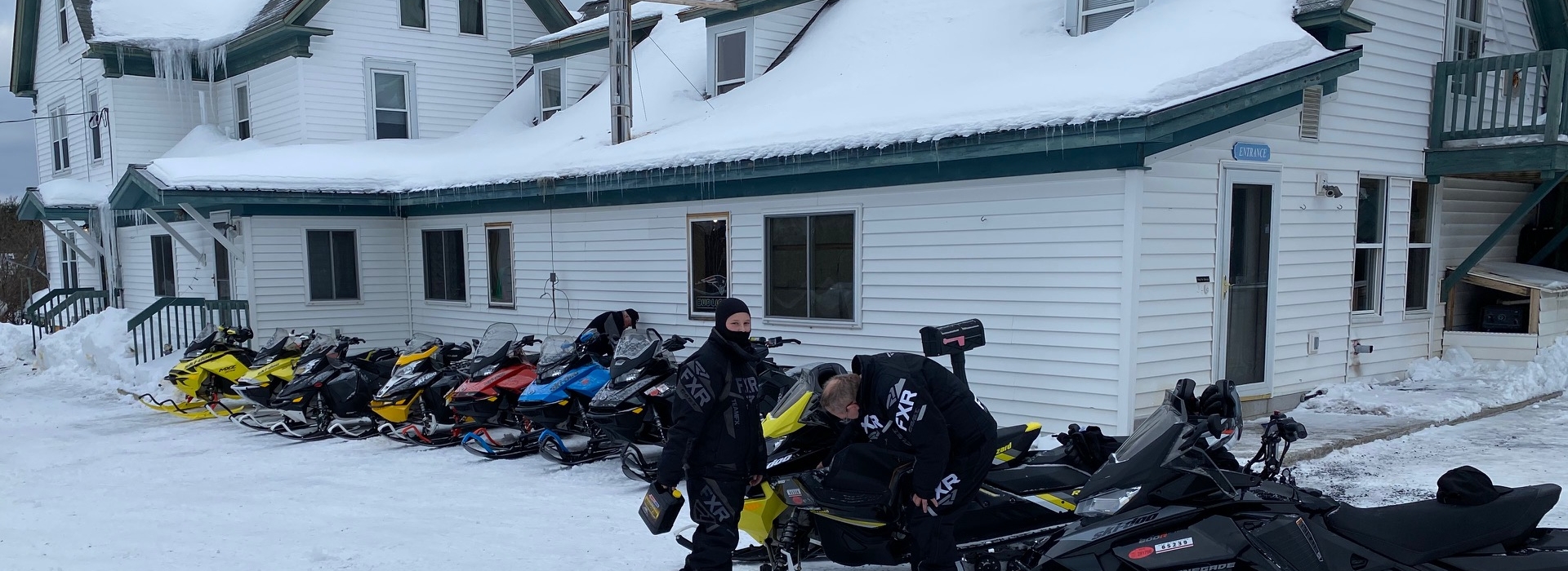 Snowmobiling Lodge in Northern Maine